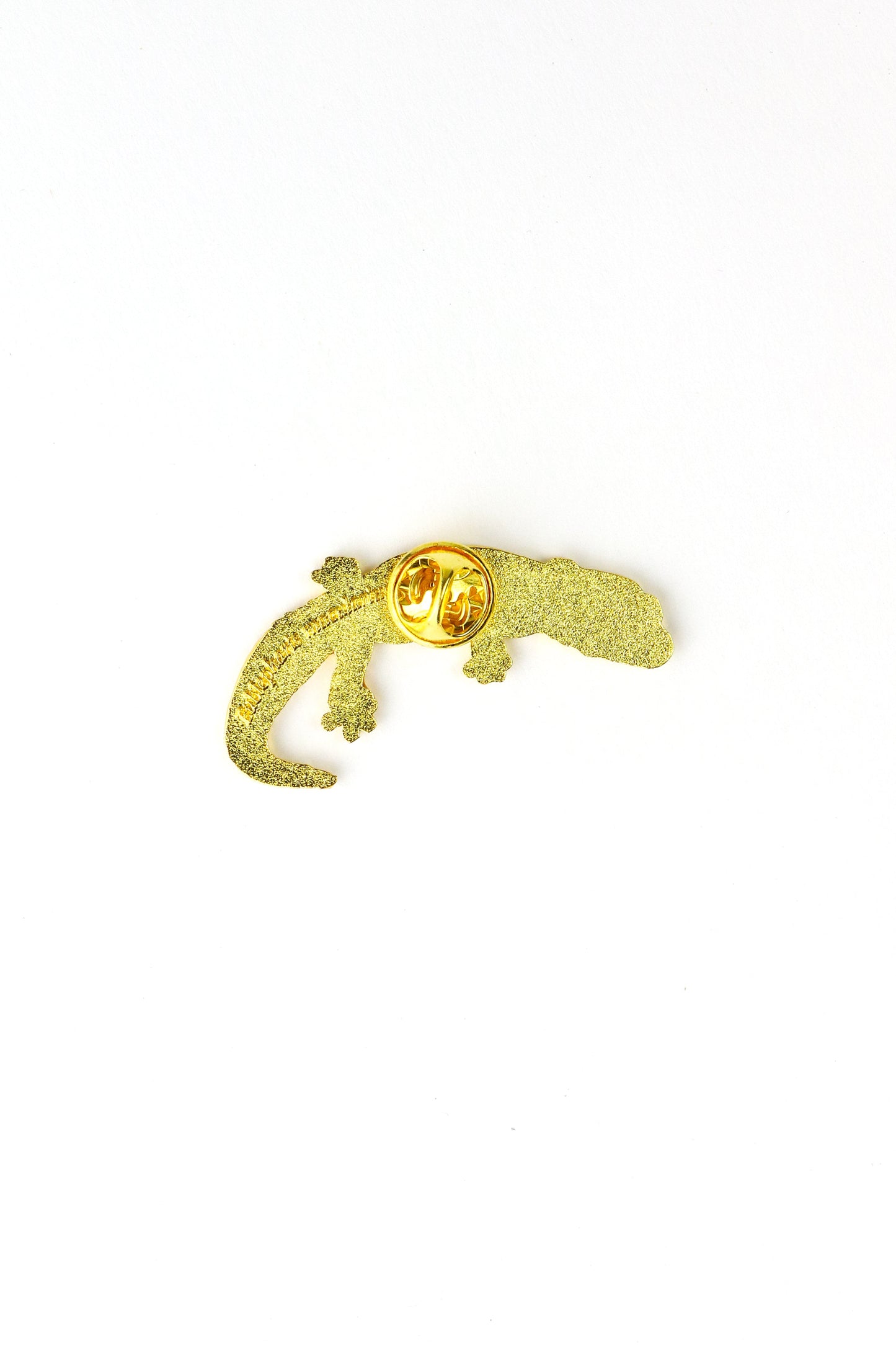 Leopard Gecko Enamel Pin (Eublepharis macularius)