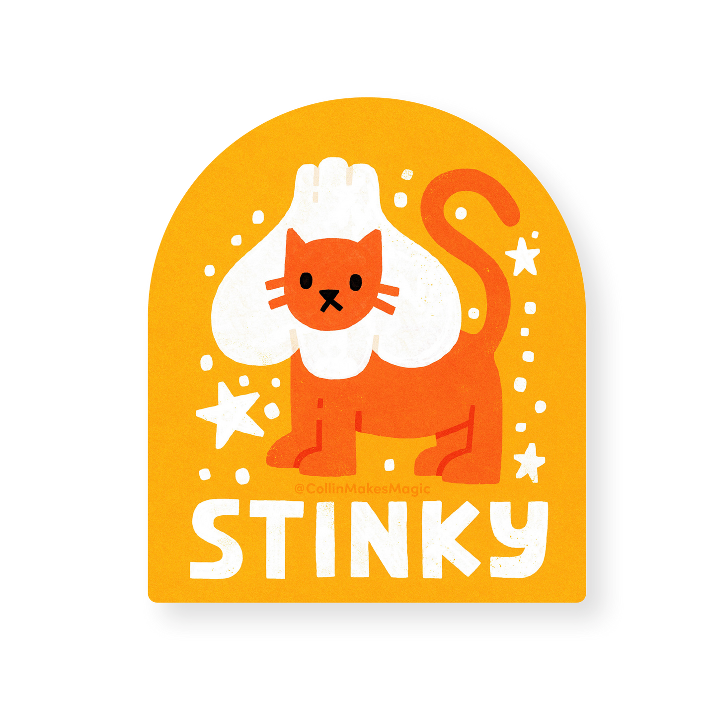 Stinky — Vinyl Sticker