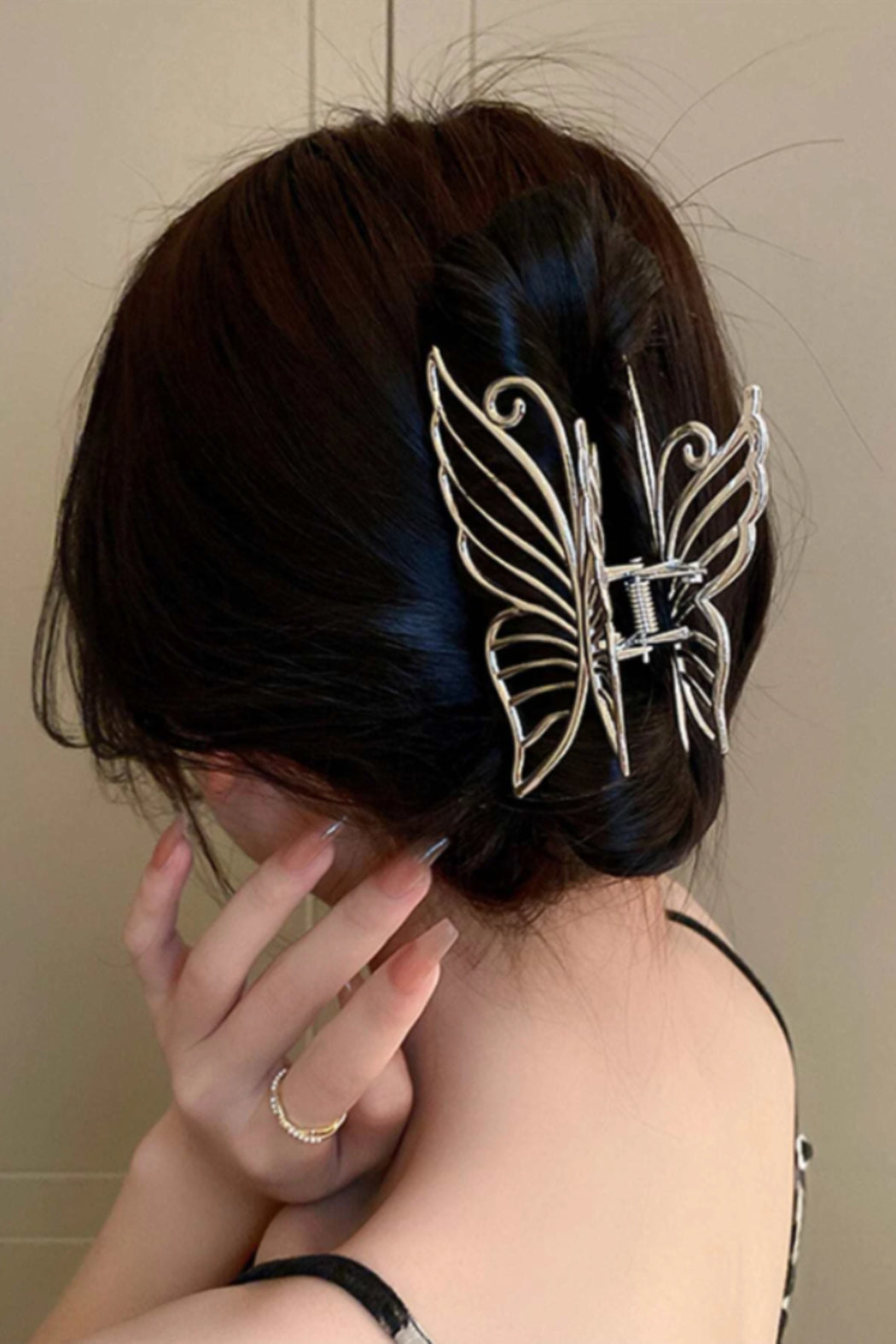 Hollow Out Butterfly Design Hair Clip