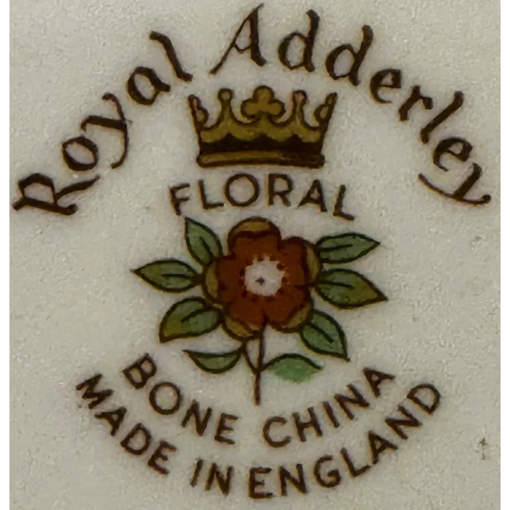 Royal Adderley Duck Square Fine Bone China Saucer Trinket Dish