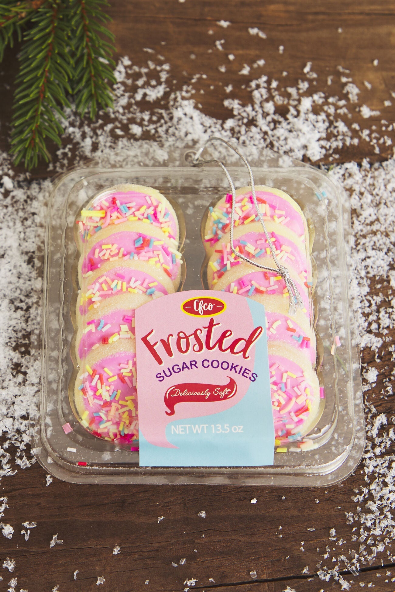 Packaged Frosted Sugar Cookies Ornament