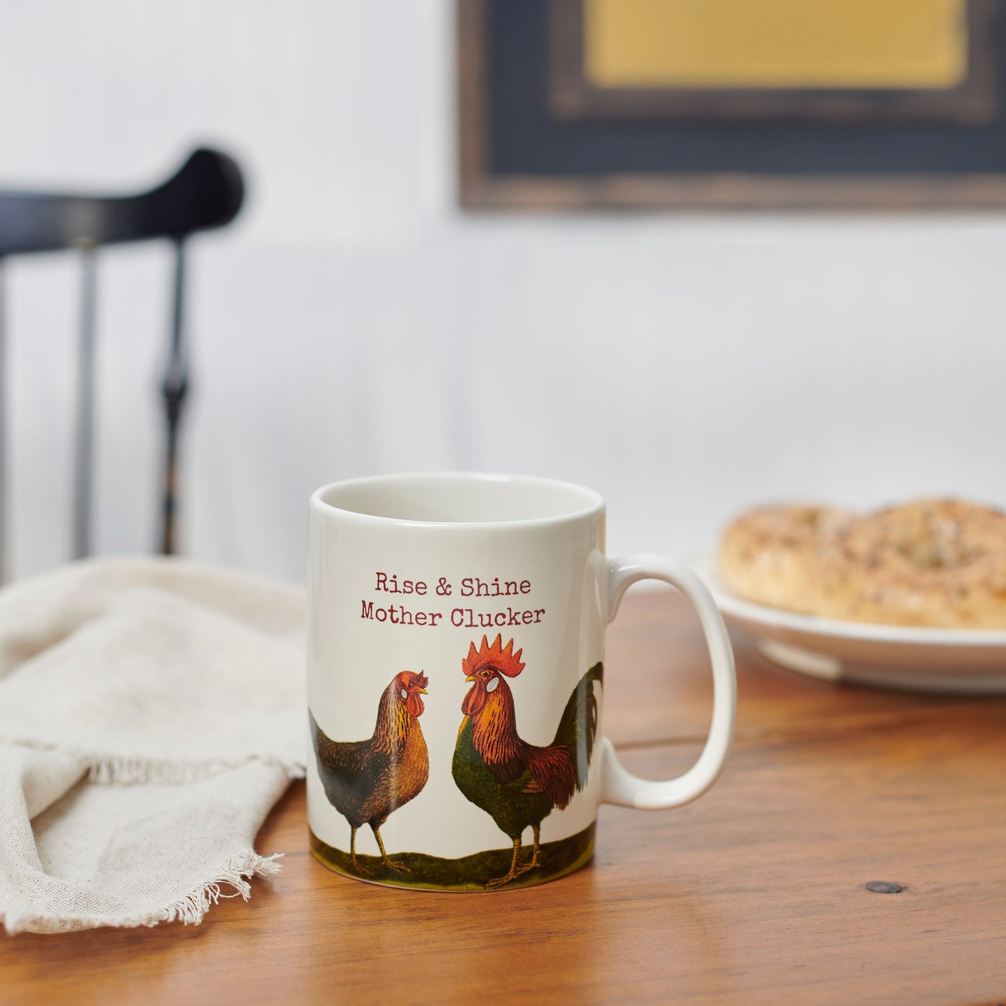 Rise & Shine Mother Clucker Ceramic Mug | 20 oz