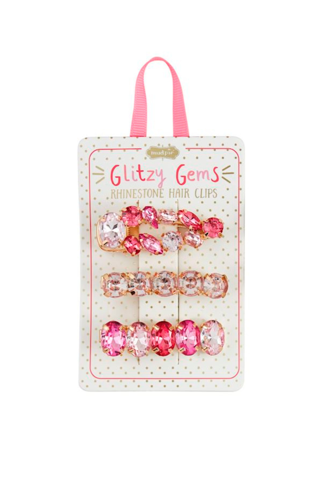 Glitzy Gems Hair Clips