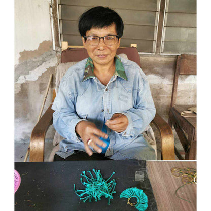 Trio of Tassels Earrings - Thailand