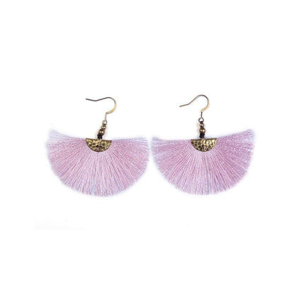 Mini Cleo Tassel Earrings - Thailand