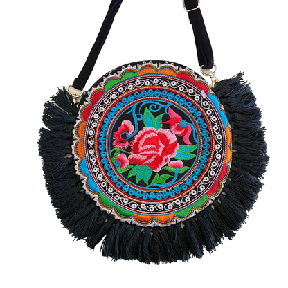 Tassel Crossbody Flor Canteen Bag | Clutch - Thailand