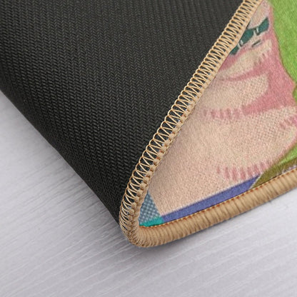 Four Meme Cats of The Apocalypse Bath Mat