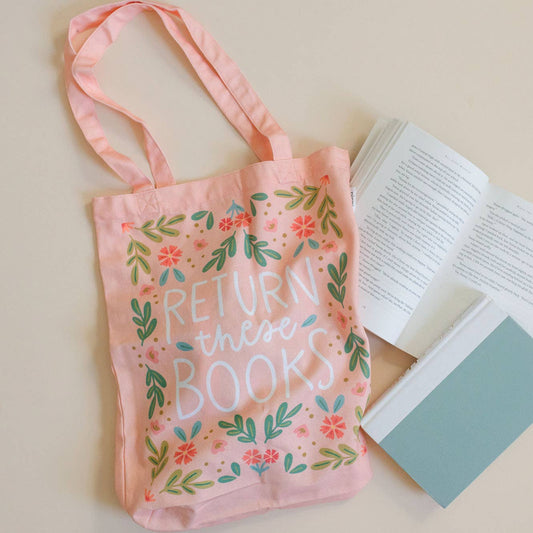 Pippi Post - Return These Books Tote Bag