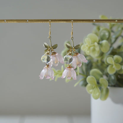 Lily Of The Valley Dangle Earrings