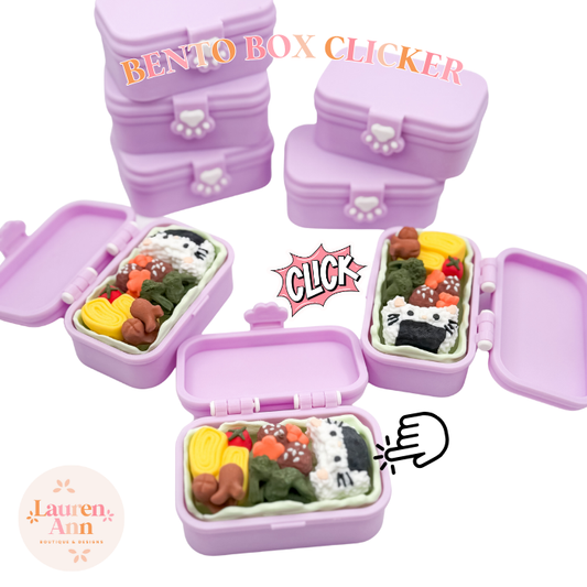 Mini Bento Box Fidget Clicker