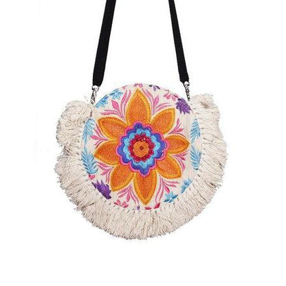 Tassel Crossbody Flor Canteen Bag | Clutch - Thailand