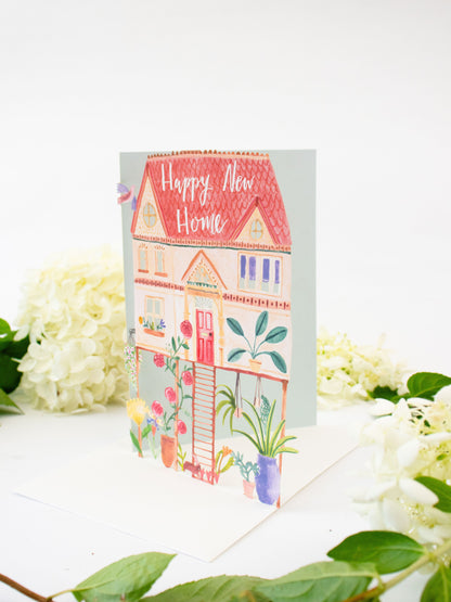 Happy New Home Lasercut Card