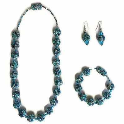 Shiva Magnetic Seed Bead Necklace - Guatemala