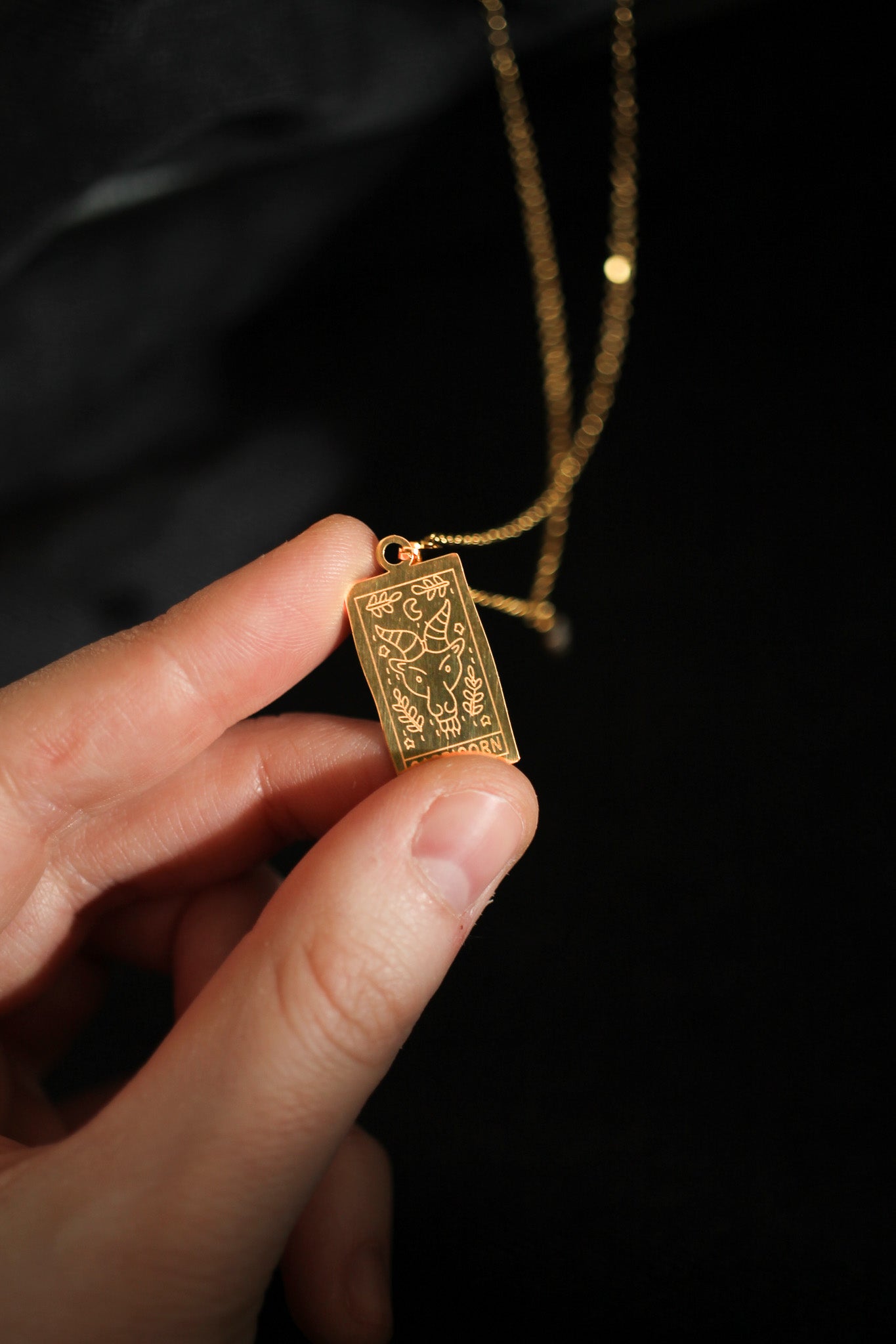 Zodiac Pendant Necklace