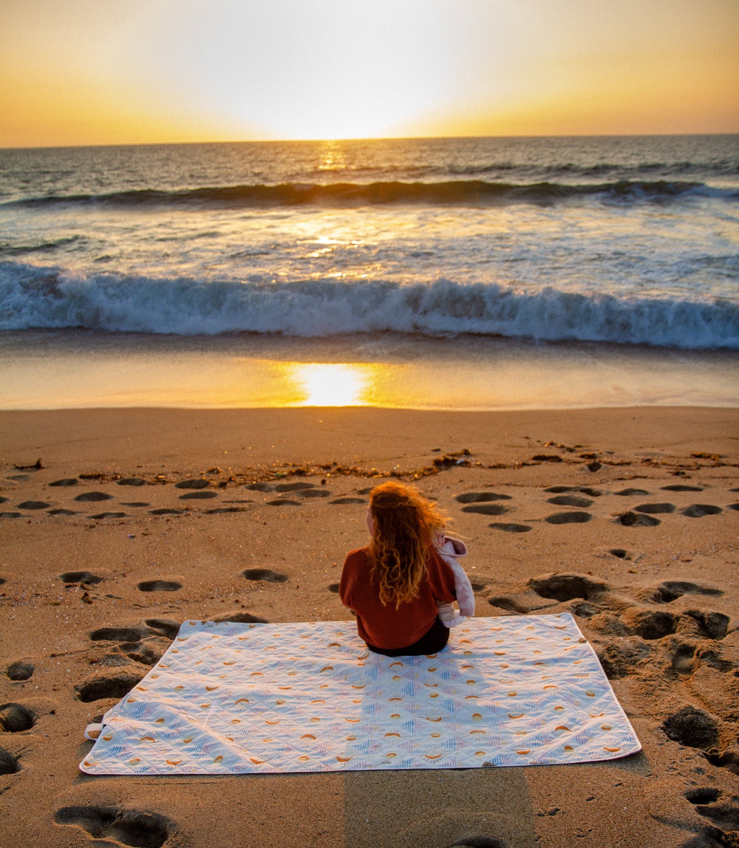 The Shwally Picnic Blanket - Sunny Jungle