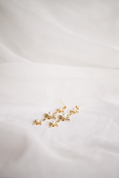 Starry Night Dangle in Gold