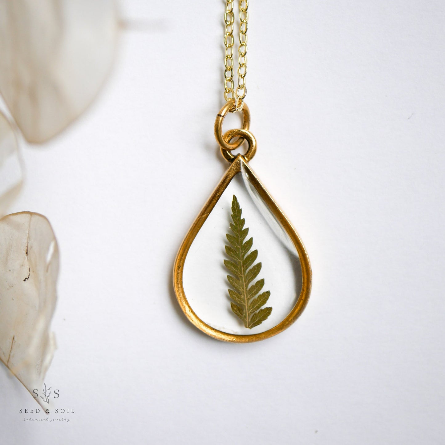 Large Teardrop Necklace