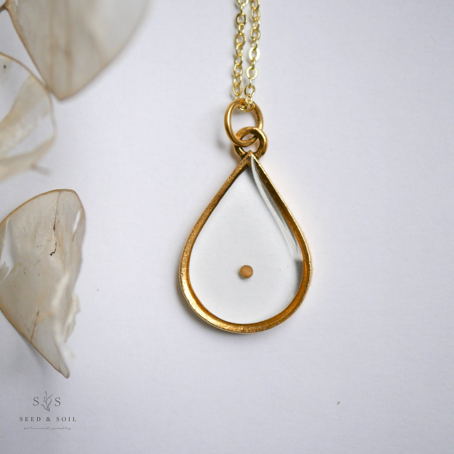 Large Teardrop Necklace