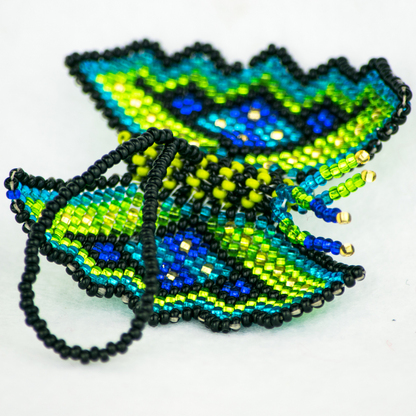 Butterfly Seed Bead Ornament - Guatemala