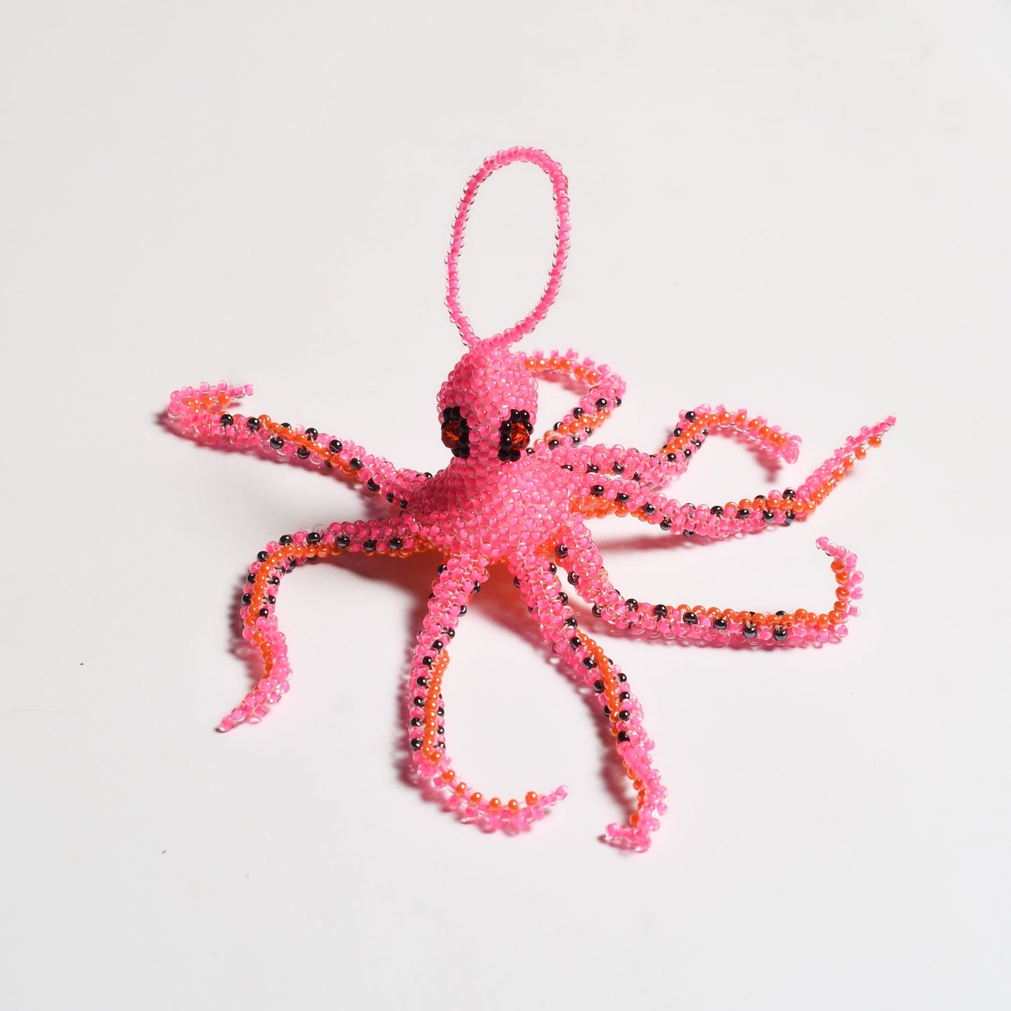 Octopus Seed Bead Ornament - Guatemala
