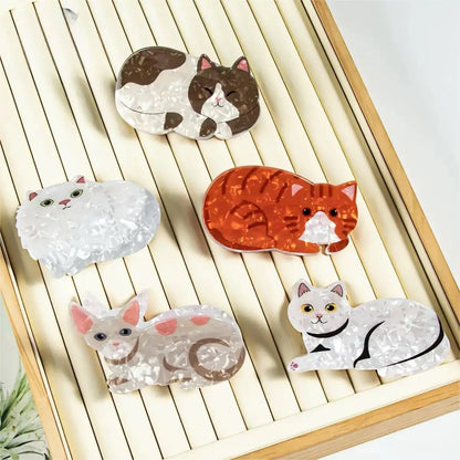 Cute Cat Hair Clip - Women's Accessories