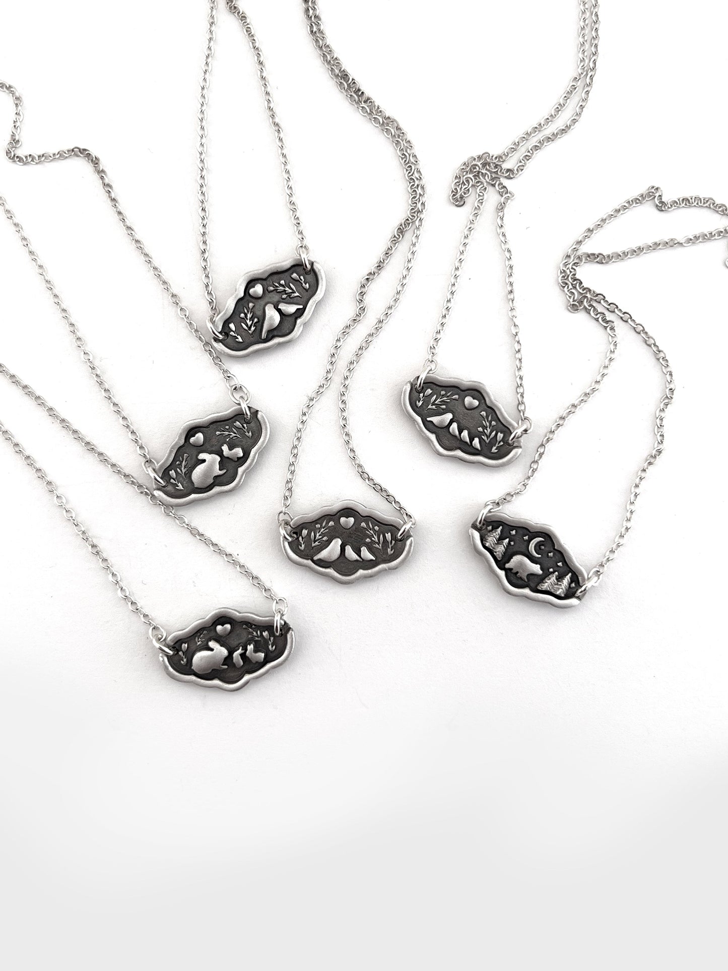 Mother Bird Pendant Necklace