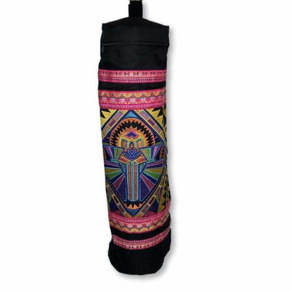 Deco Jaw Embroidered Yoga Bag - Thailand