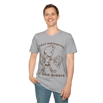 Easily Distracted by Side Quests T-Shirt