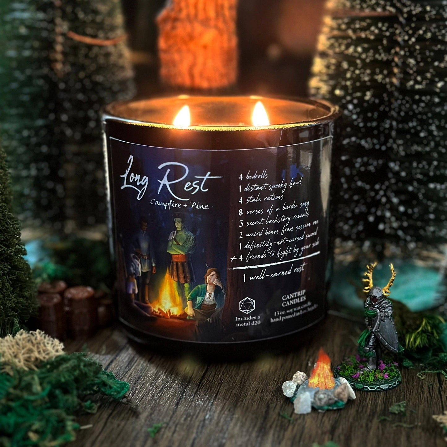 Cantrip Candles - Long Rest 12 oz.