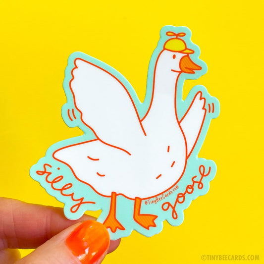 Silly Goose Vinyl Sticker