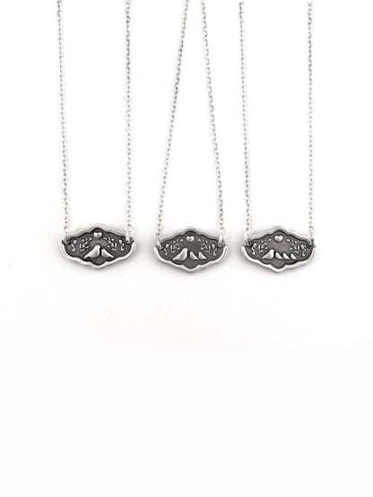 Mother Bird Pendant Necklace