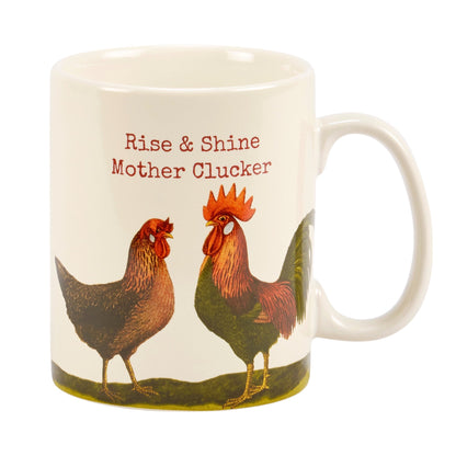 Rise & Shine Mother Clucker Ceramic Mug | 20 oz