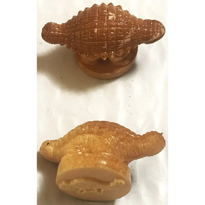 Rare Vintage 1970s Dinosaur Rubber Stamps for Collectors