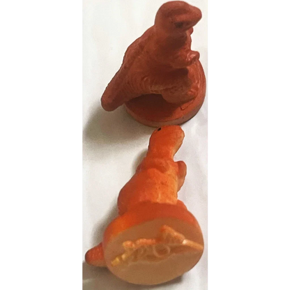 Rare Vintage 1970s Dinosaur Rubber Stamps for Collectors