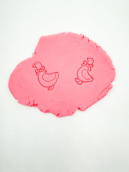 Vintage Goose Clay Cutter Set